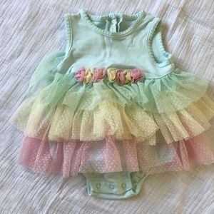 Spring Floral Dress/Bodysuit